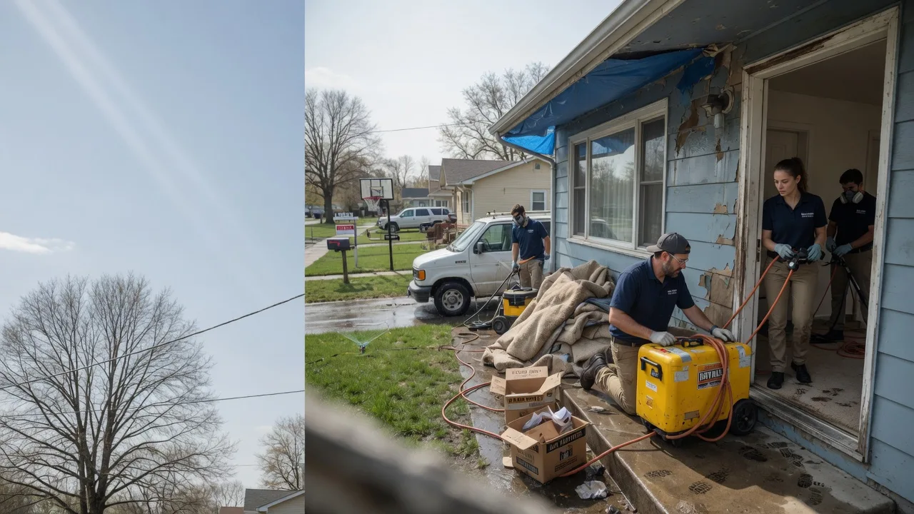 Basement Flood Cleanup in Deer Trail, CO near me